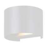 Eglo Wandleuchte Calpino 3 Aluminium Weiß Up & Down 2W 420lm - 830 Warmweiß | IP54