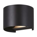 Eglo Wandleuchte Calpino 3 Aluminium Schwarz Up & Down 2W 420lm - 830 Warmweiß | IP54