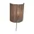 Good&Mojo Wandleuchte Iguazu Jute Braun L | Geeignet für 1x E27 