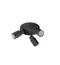 SLV Puri 2.0 Aluminium Spot Schwarz | Geeignet für 3x GU10