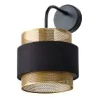 Ledvance Decor Hornet Wandleuchte Schwarz | Geeignet für E27