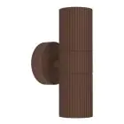 Eglo Wandleuchte Tomelloso Außenbeleuchtung Aluminium Rostig Up & Down | Geeignet für 2x GU10